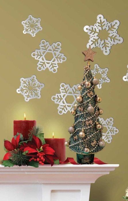 Интерьерная новогодняя елка hamdmade