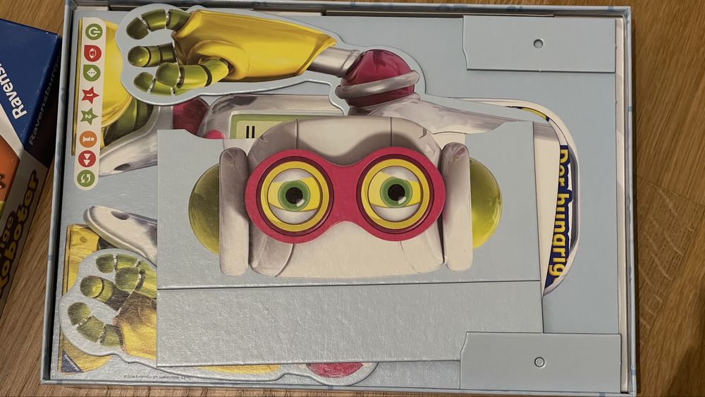 Joc tip toi cu numere si forme in germana - Der hungrige Zahlenroboter