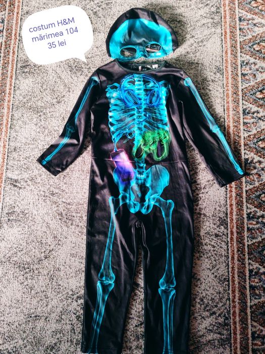 Costum H&M schelet Halloween 104