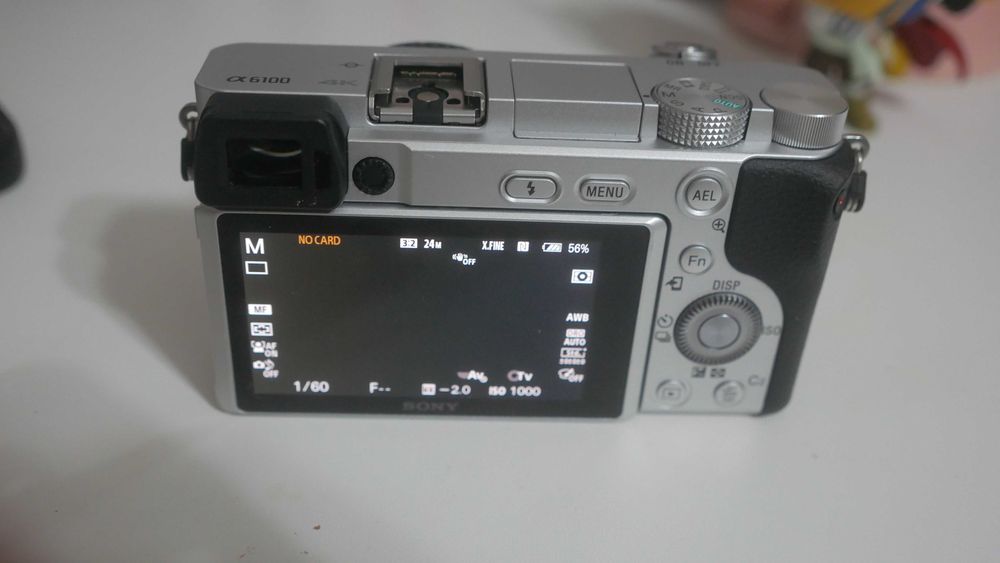 Sony a6100 sub 3000 cadre