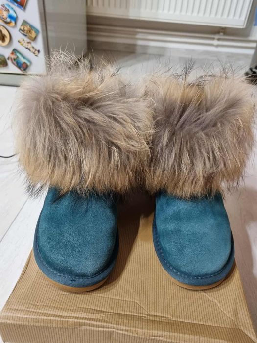 Cizme piele întoarsă 37