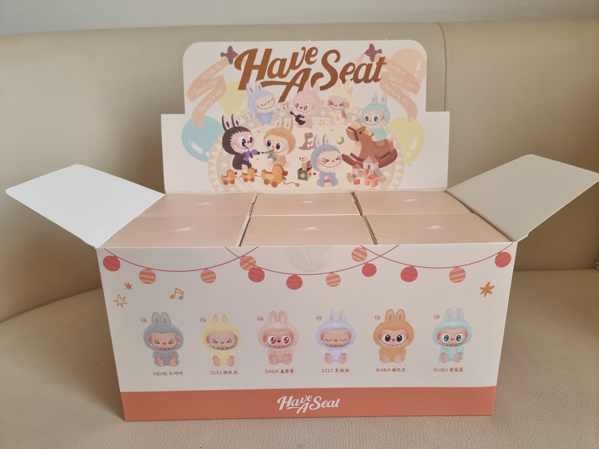 Original Labubu Have a Seat blindbox