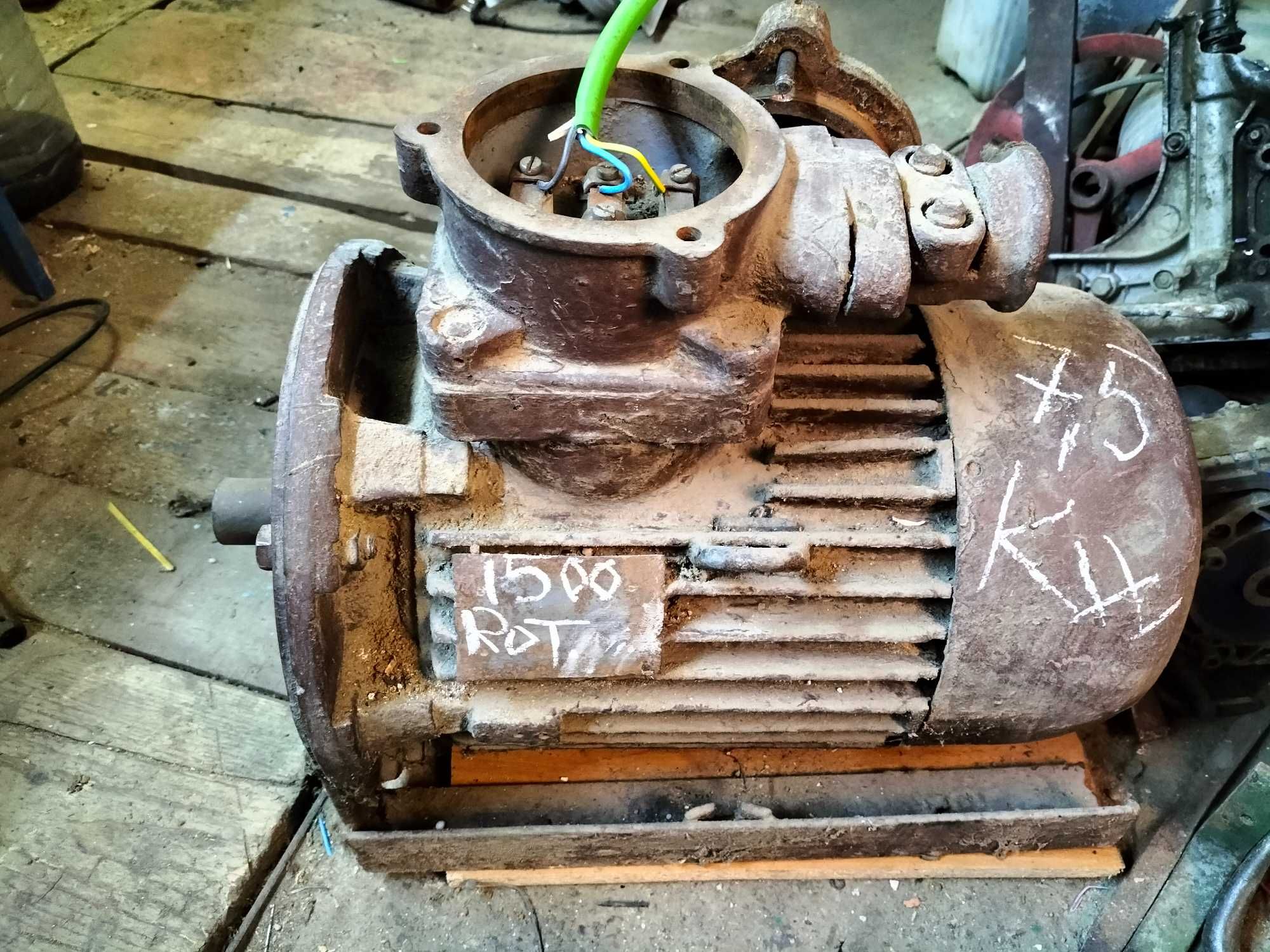 Motor trifazic  7,5 kw-1500 rot. - de vanzare