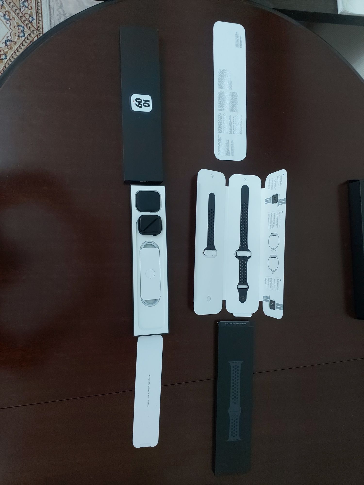 Смарт-часы Apple Watch Nike Series 7 45 мм черный