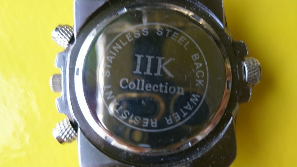 Ceas IIK COLLECTION iik004m Metal Analog, 31mm,230 g, nou