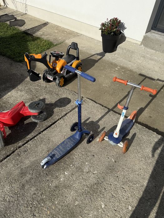 Excavator electric trotinete bicicleta