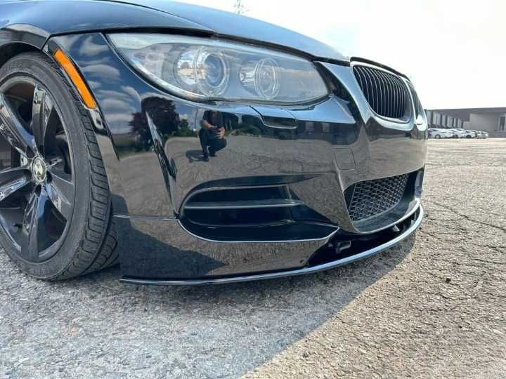 Lip Bara Fata M cu Splitere Prelungire Extensie BMW E92 E93 LCI 2011+
