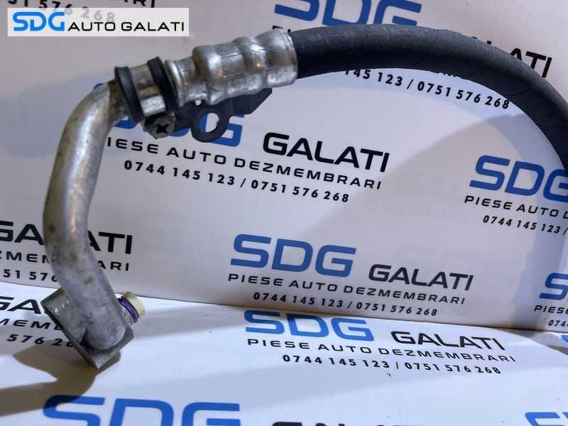 Teava Conducta Furtun Radiator AC Aer Conditionat Clima Audi A3 8P 1.9 TDI BKC BLS BXE 2004 - 2013 Cod 1K0820721BD [D0266]