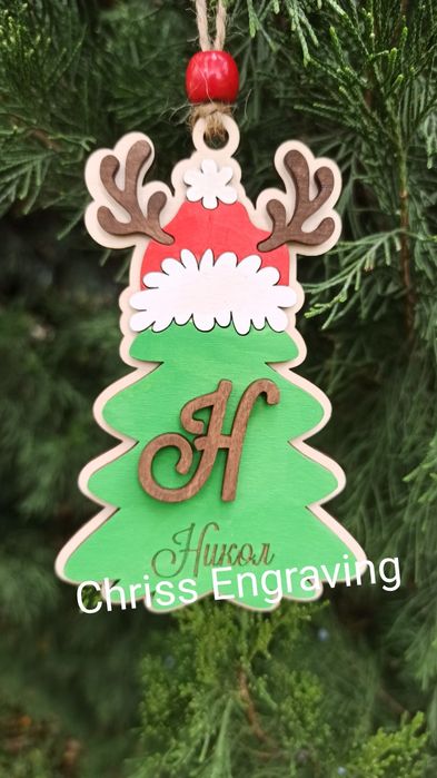 НОВИ МОДЕЛИ!!!  Коледна играчка за елха