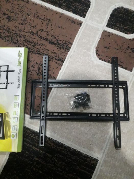 Новый кронштейн.Есть установка