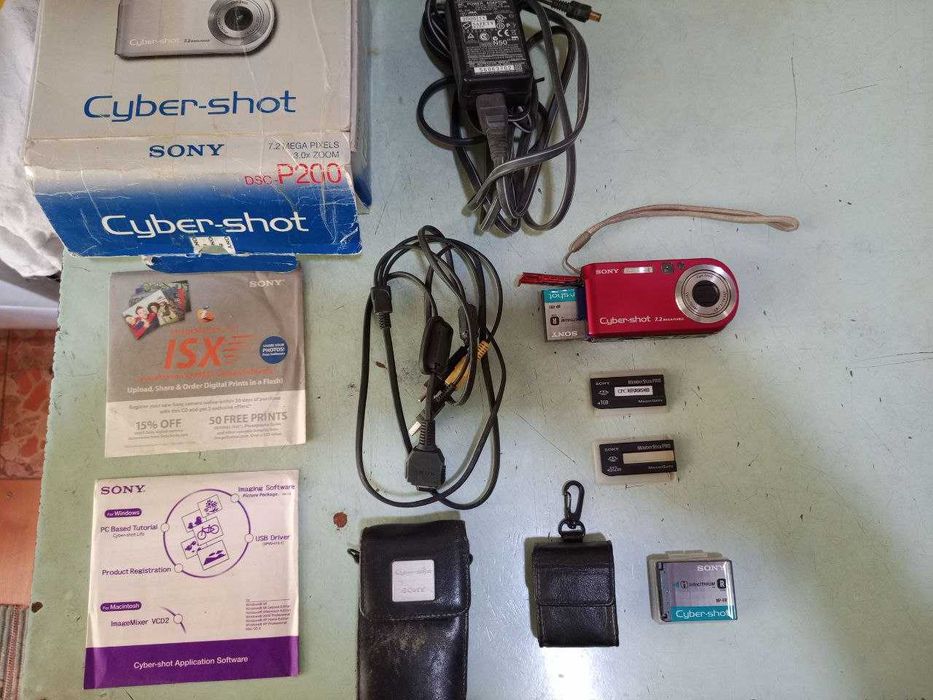 Продам фотокамеру Soni P-200 оригинал со всеми документами