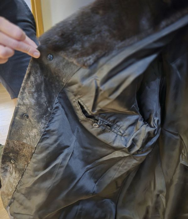 Мъжко яке от естествена кожа