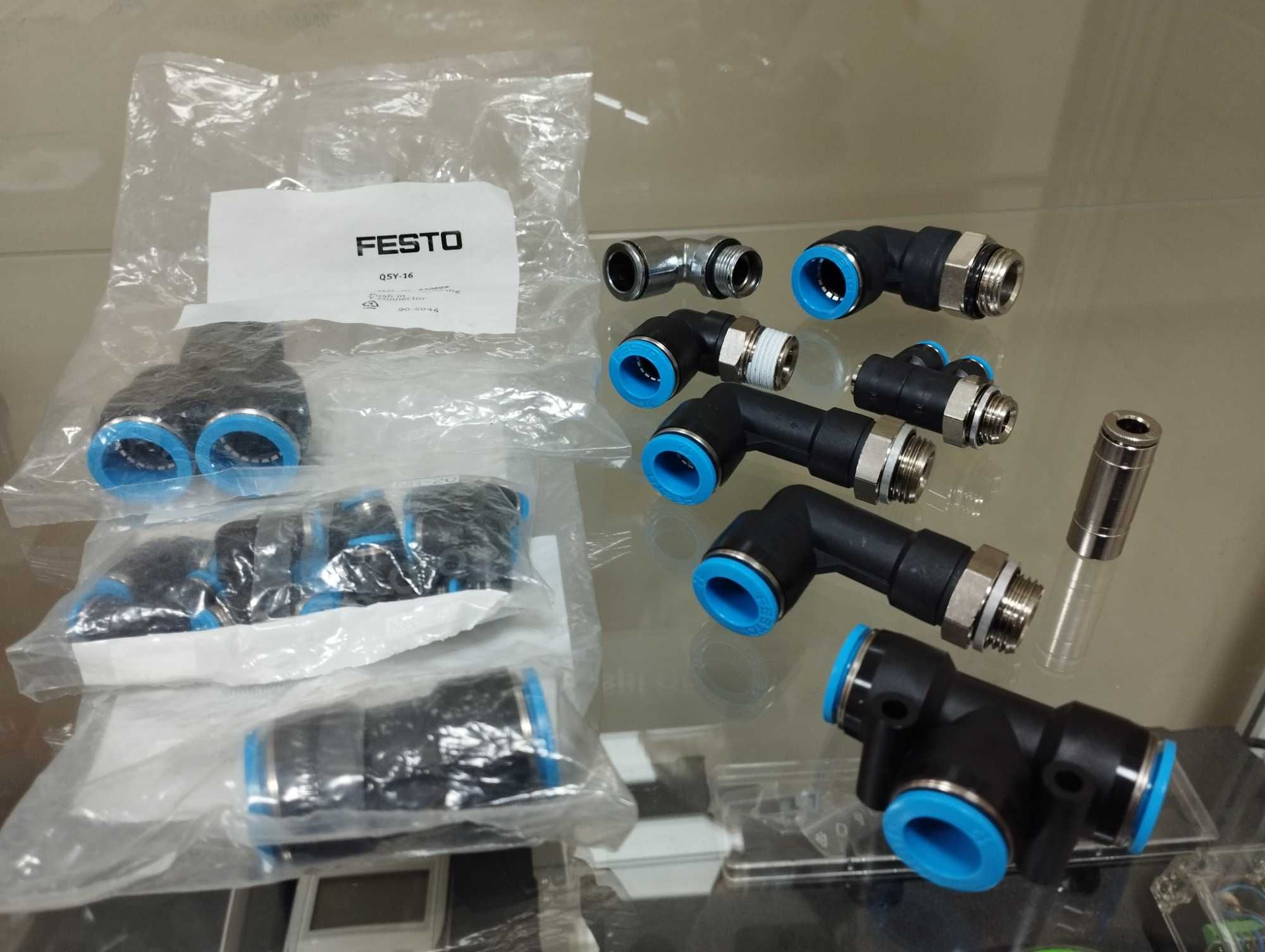 Фитинги FESTO: QS, QSL, QST, QSM, QSY и другие