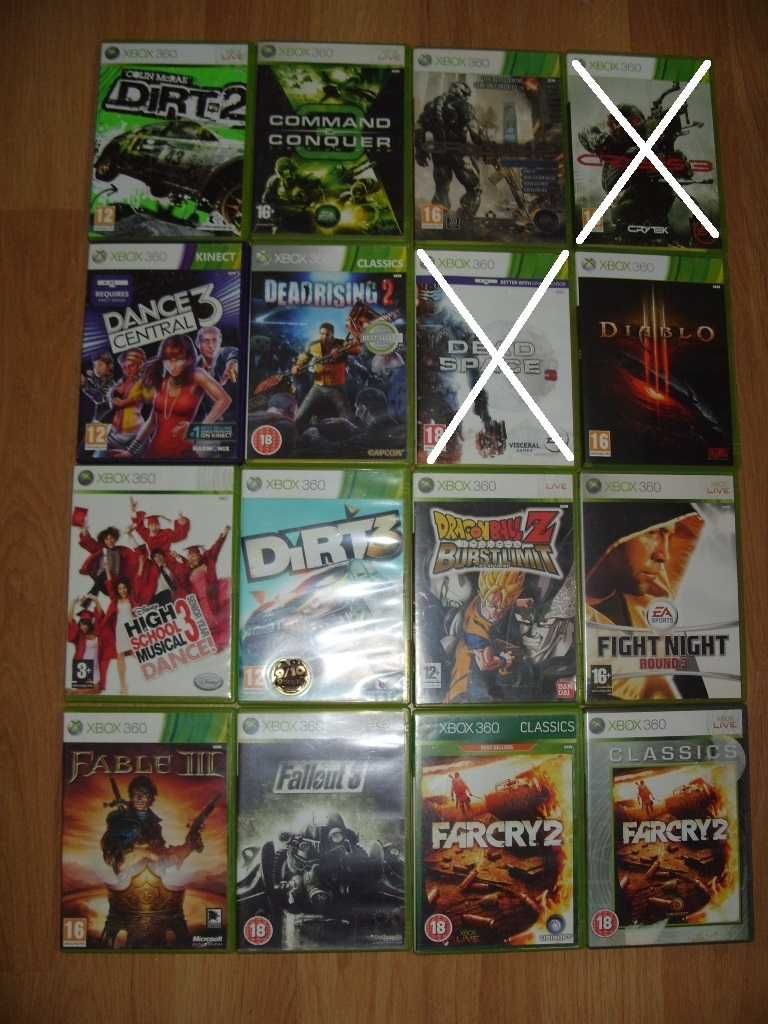 Игри и аксесоари за Xbox 360 Част 5 - 30лв за брой