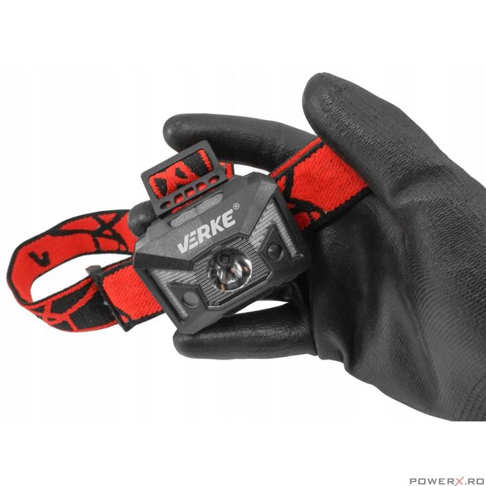 Lampa pentru atelier, prindere pe cap, cu acumulator 125 Lm 1200 Mah,