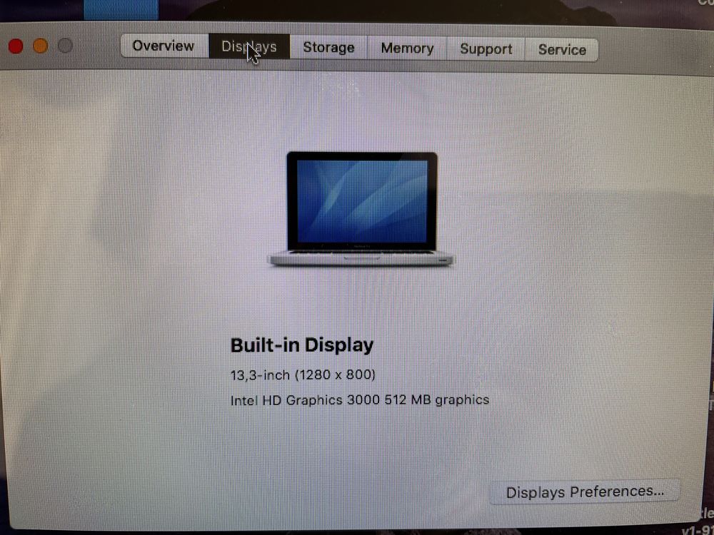 MacBook Pro 13 - early 2011