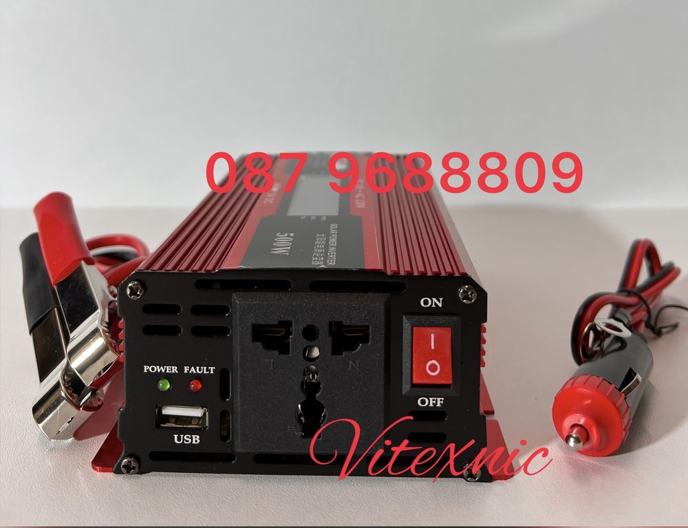 Инвертор UKC с дисплей 12V 220v /24V 220V 500w/1000w/2000w/3000w/4000w