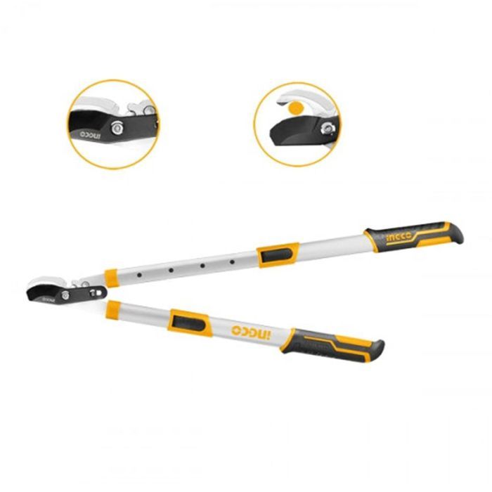 Foarfeca telescopica de tuns gard viu 650-850mm ingco