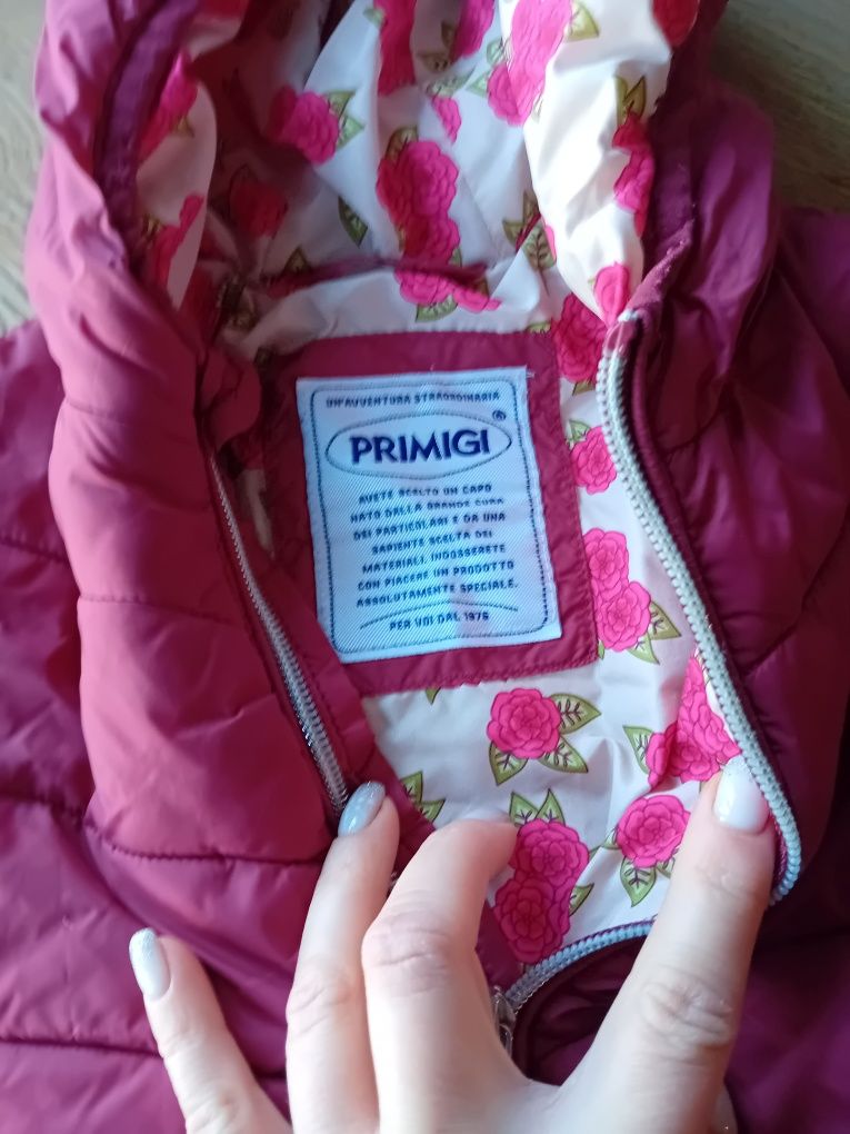 Детскo тъмно червено яке Primigi размер 86
