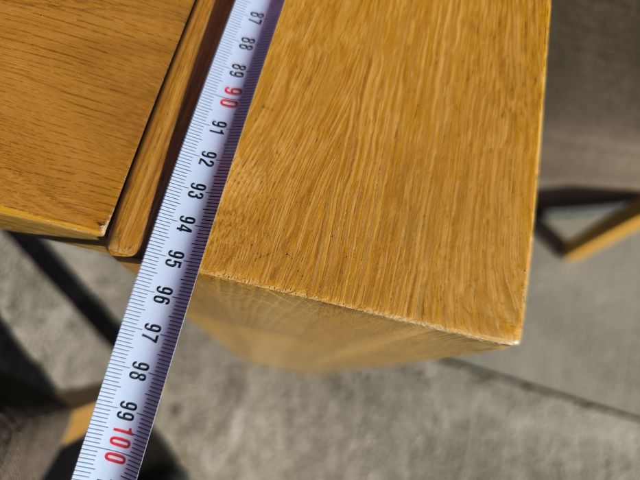 Масивна дъбова маса + 6 стола