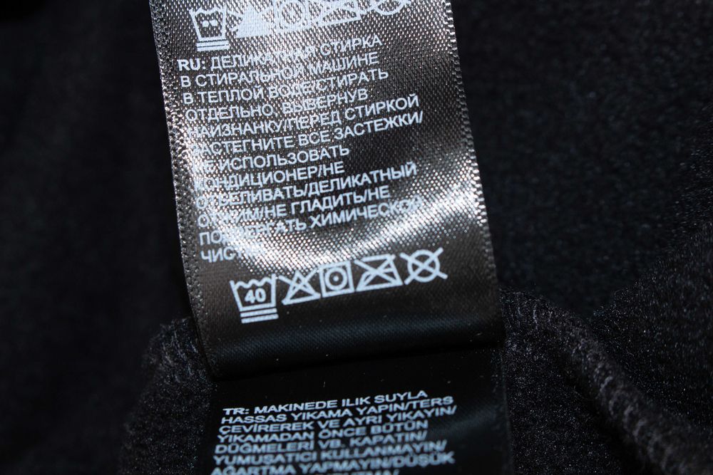 The North Face оригинална дамска блуза черна 1/2 цип овърсайз S