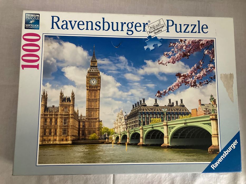 Пъзели - 4 броя. 1000 части