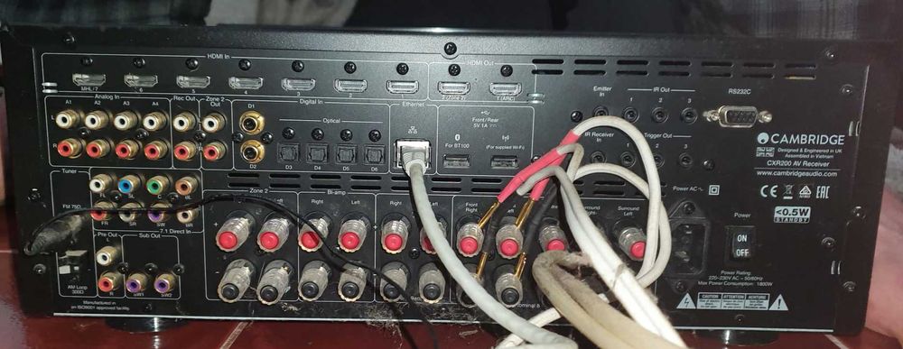 Sistem audio Cambridge CXR200 cu boxe Wharfedale REVA