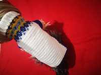 Ръчно плетена дреха за куче