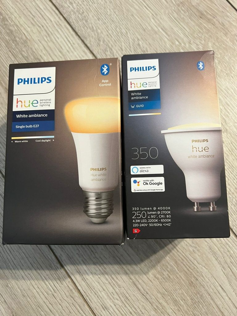 Bec Philips Hue E 27 si Gu 10