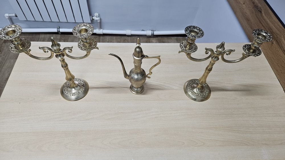 Antikvar shamdon va qumgon sotiladi xolati ideal latun