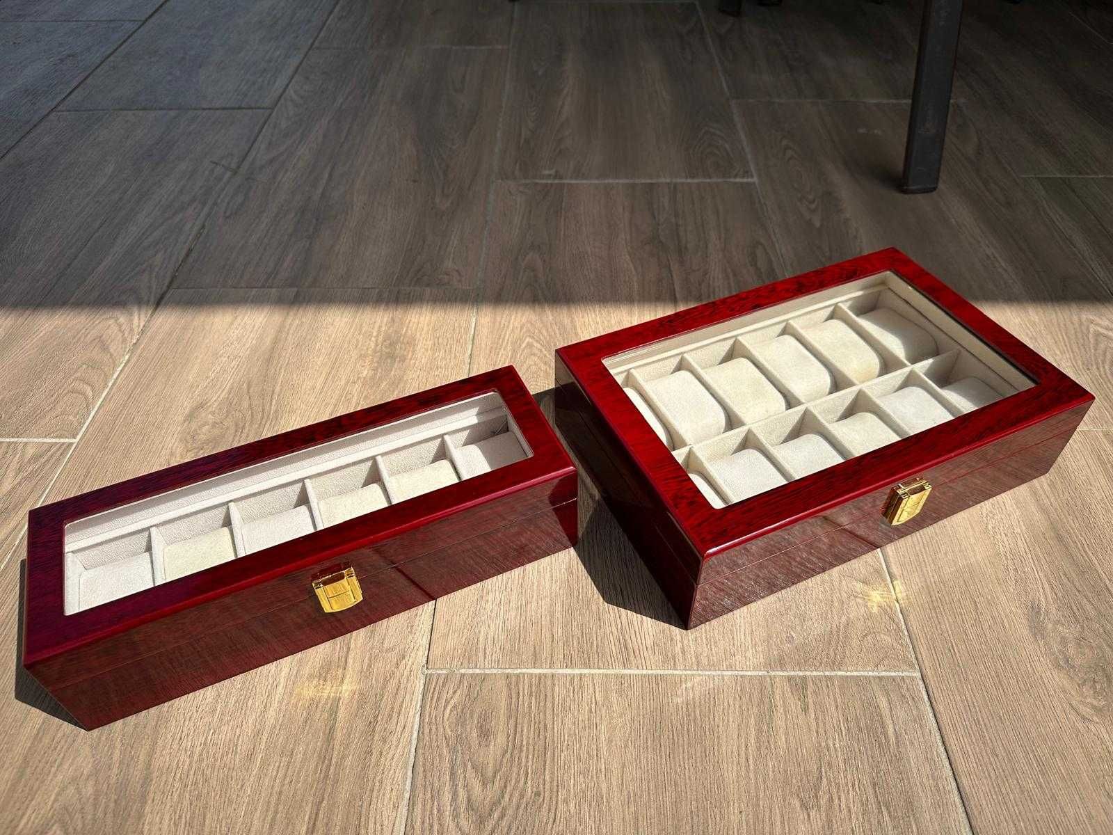 Cutii cutie caseta din lemn depozitare 6 12 ceasuri
