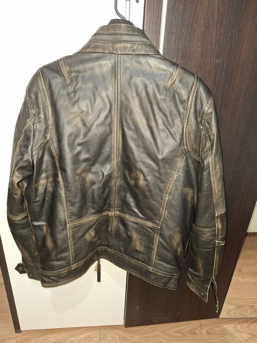 Geacă din piele naturala