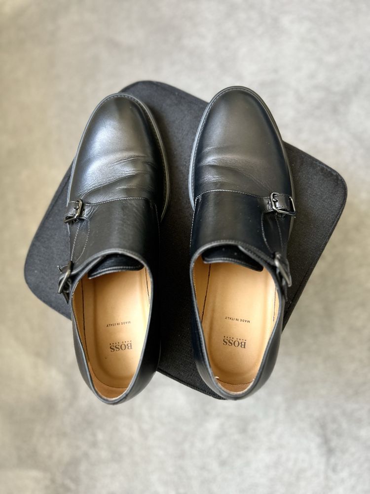 Hugo Boss Colby Leather Loafer shoes 42