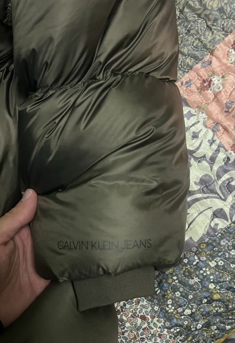 Зимно мъжко Пухено Яке Calvin Klein Jeans