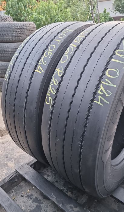 2 Anvelope Directie Michelin 315/60 R22.5 Impecabile DOT0524