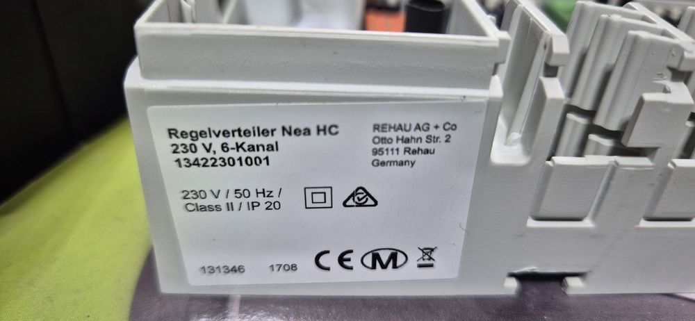 Regleta de cleme Nea HC REHAU 230V