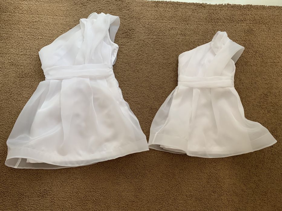 Еднакви официални рокли за мама и дъщеря