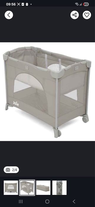 Манеж детский Joie Kubbie Sleep от 0 до 3 лет