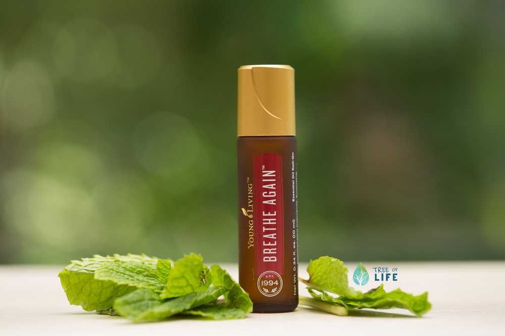 Breathe Again Roll-On - Young Living - 10 ml cu uleiuri esentiale