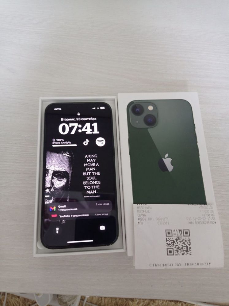 Продается Iphone 13 128gb