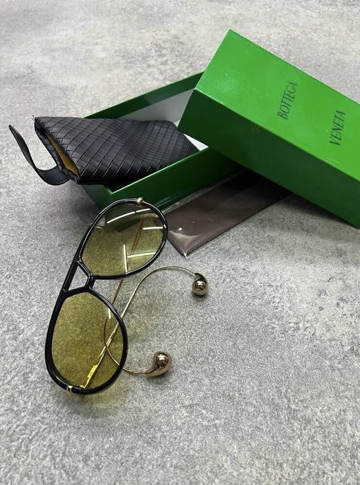 Дамски слънчеви очила Bottega Veneta Black Original