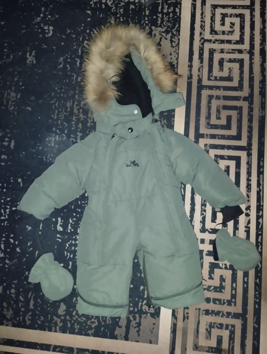 Новый детский зимний комбинезон  трансформер