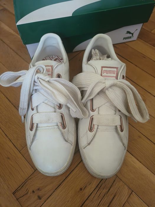 Кожени Маратонки Puma Basket Heart. 42