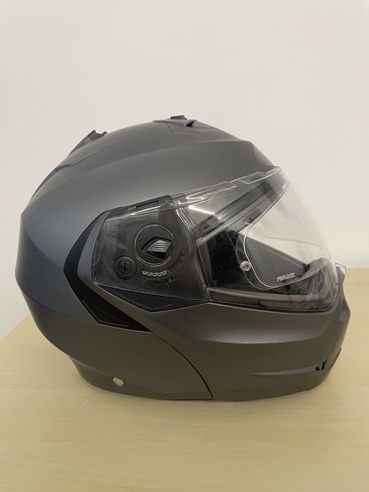 Casca moto Caberg Duke X SV gun metal (titanium)-M (57-58 cm)