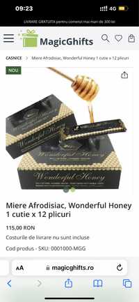 Miere afrodisiaca WONDERFUL HONEY-originala