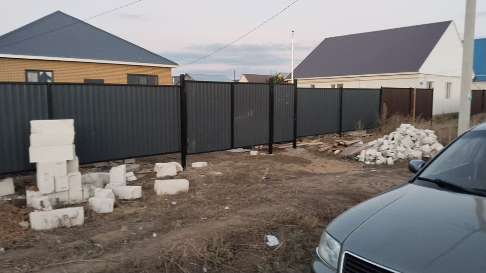 Установка заборов быстро качественно