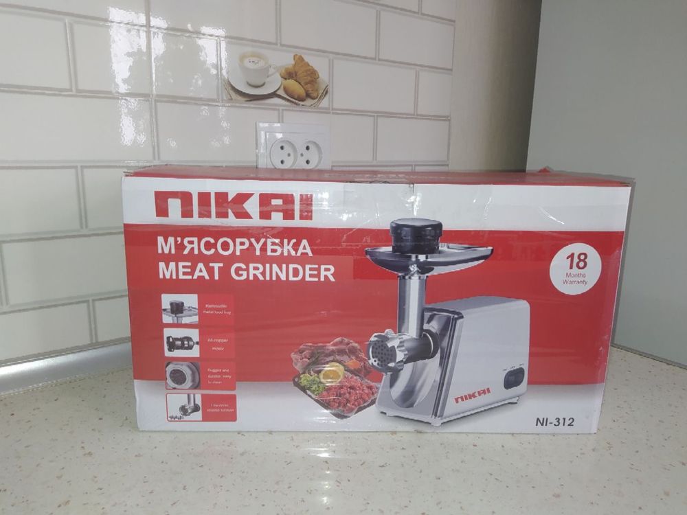 мясорубка Nikai  Ni-312! 220-240v,4000w! новая