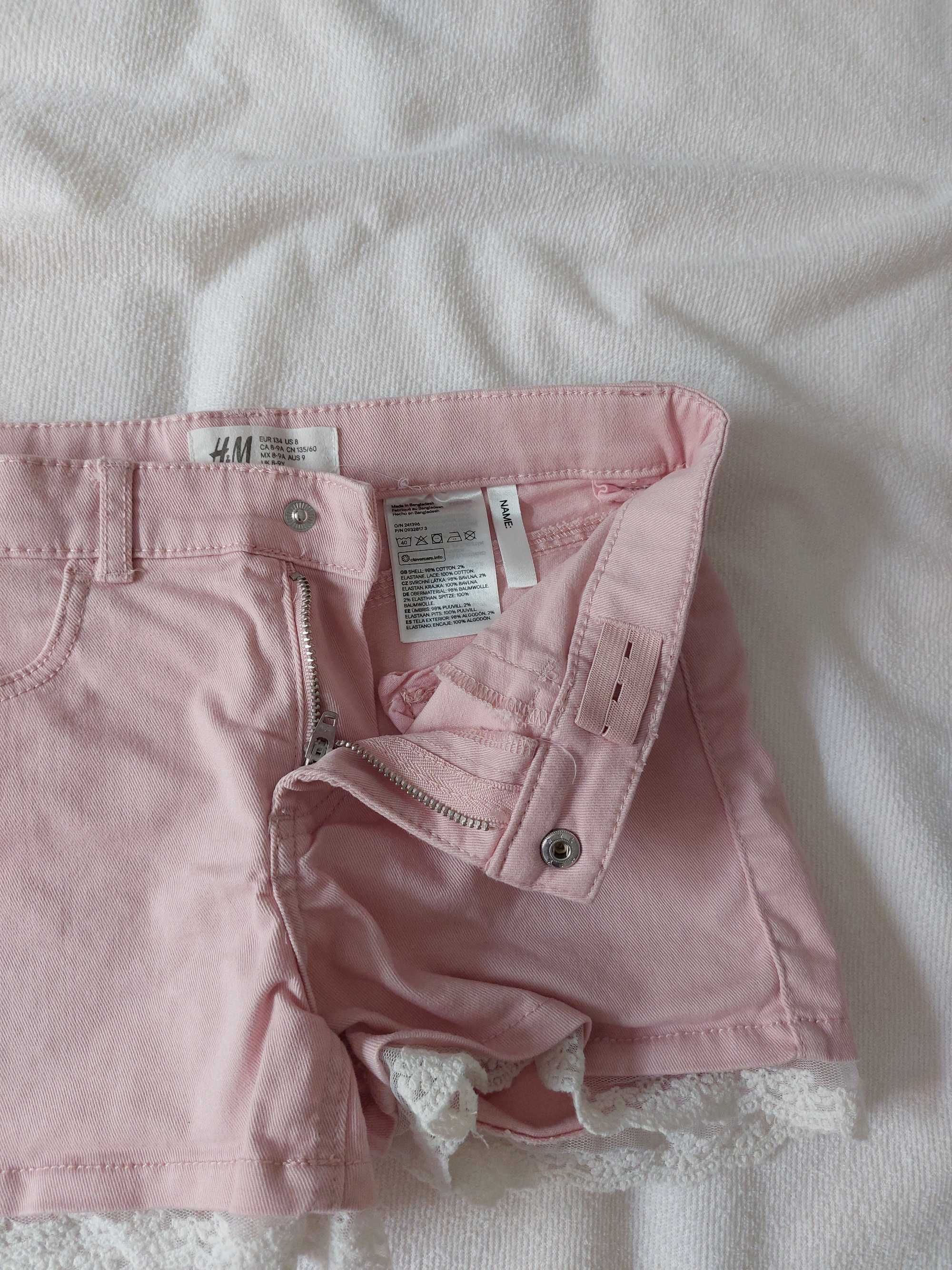 Pantaloni scurti blug H&M fetite