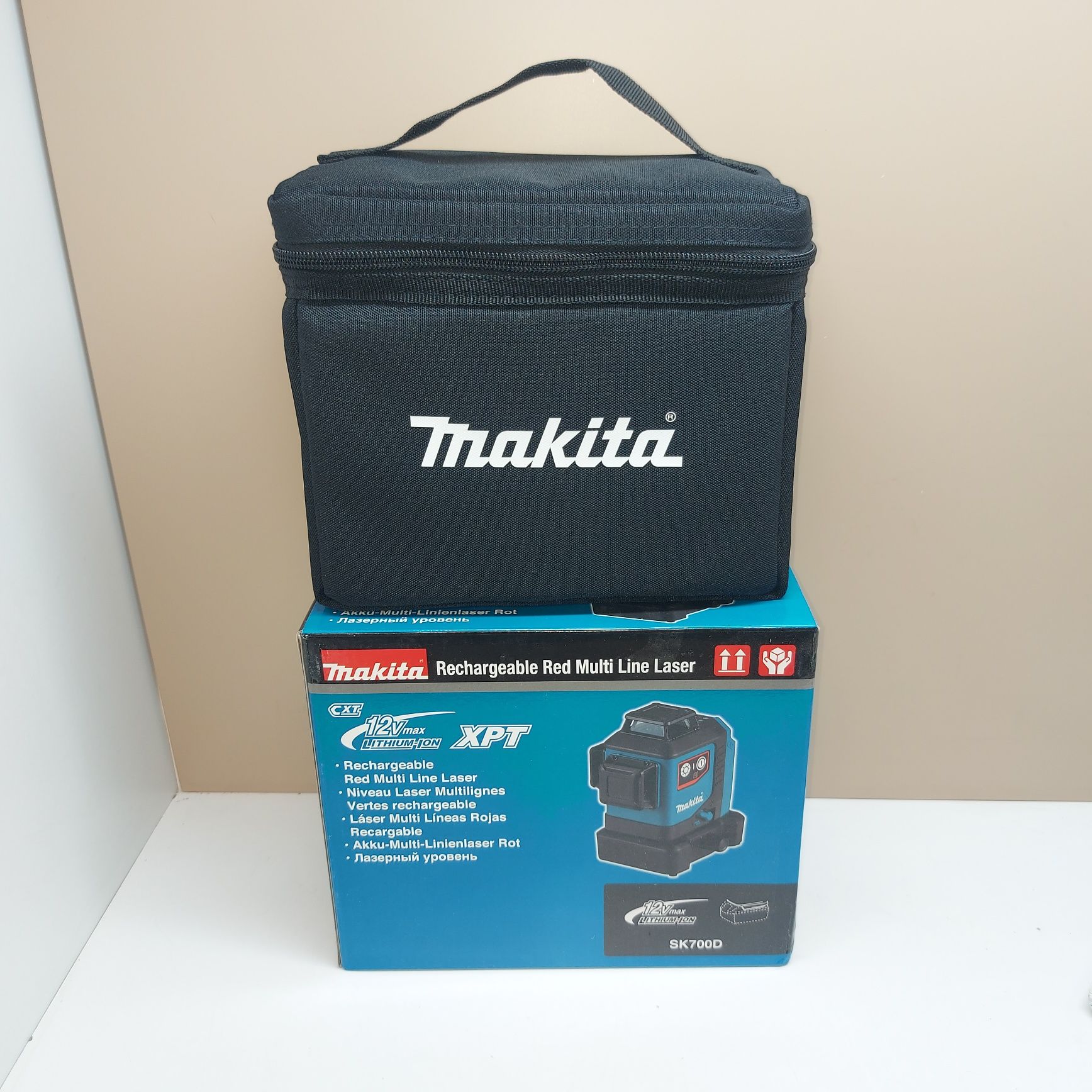 Makita SK700D многолинеен червен лазерен нивелир