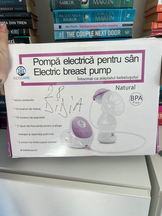 Pompa de san electrica cu acumulator Kidscare KC103 -cutie originala